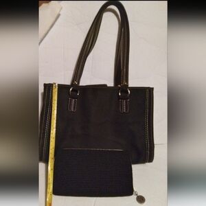 The Sak Black Hobo Bag with Matching Pouch